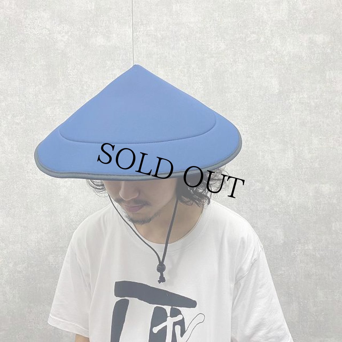 画像2: KAVU USA製 Chillba サンハット Navy タグ付き (2)