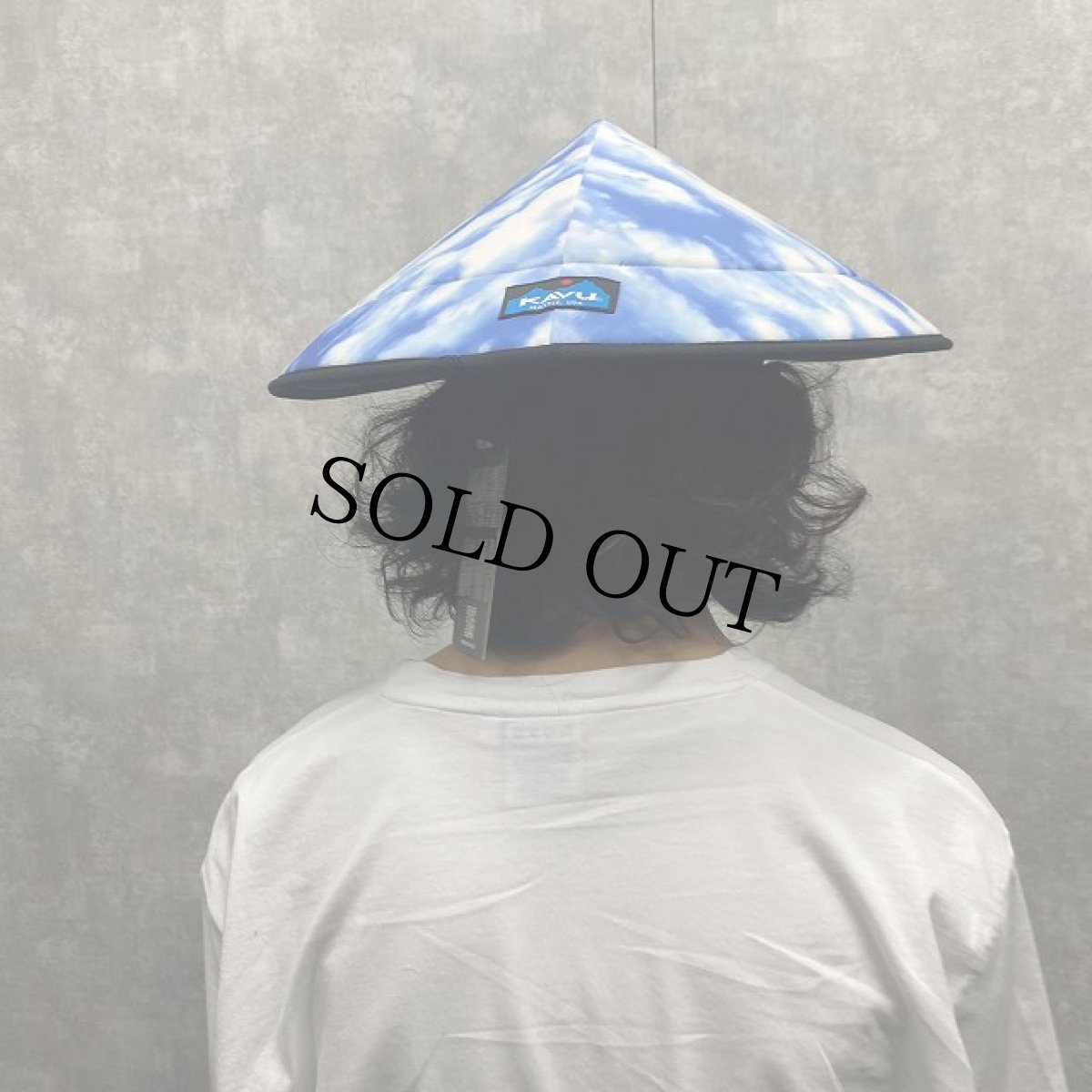 画像4: KAVU USA製 Chillba サンハット Dream Blue タグ付き (4)