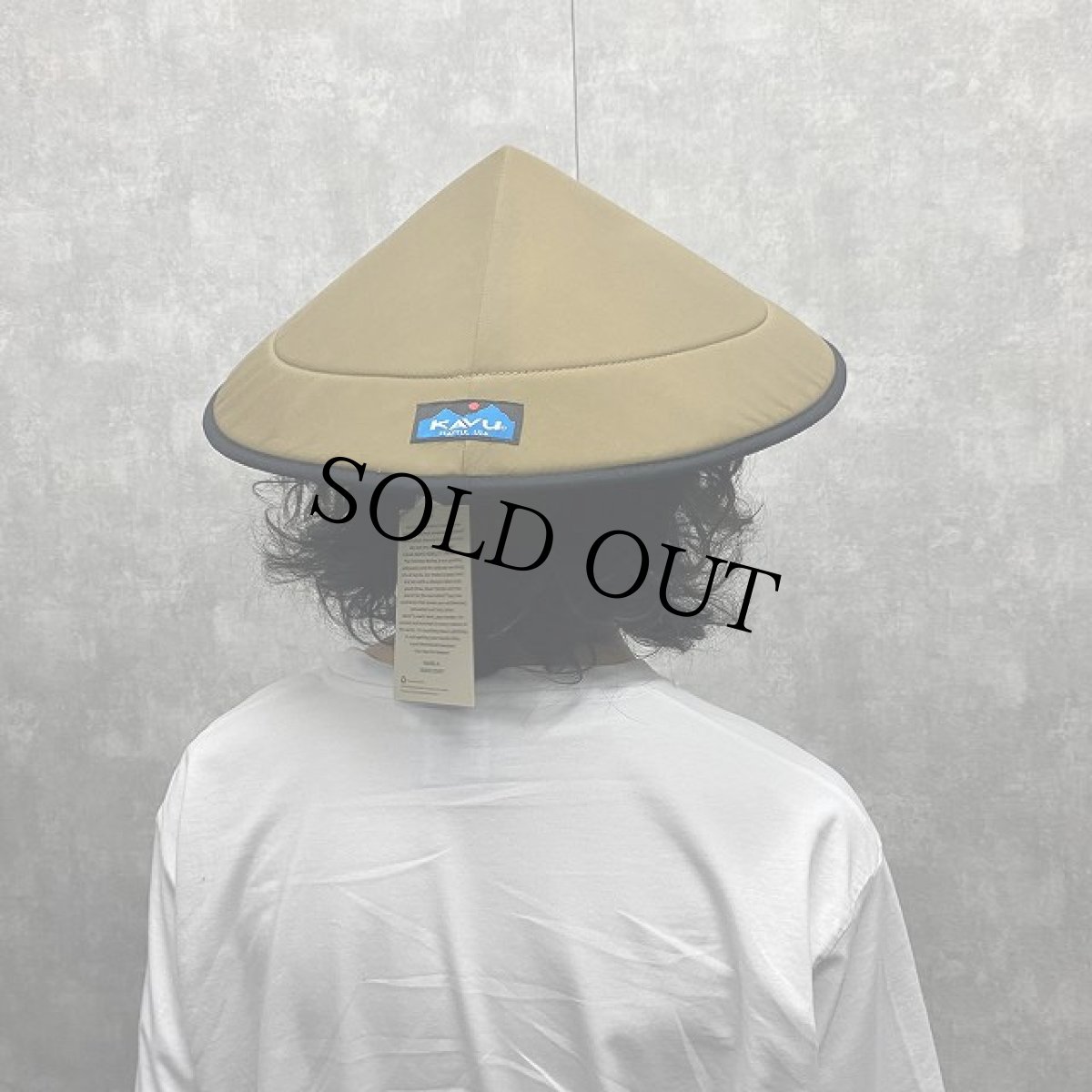 画像4: KAVU USA製 Chillba サンハット Pyrite タグ付き (4)
