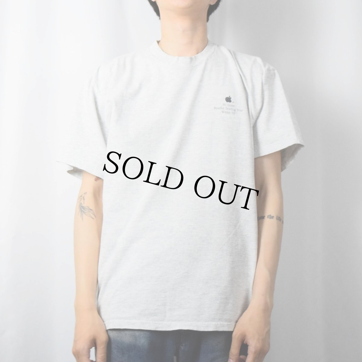 画像3: 90's Apple USA製 “Reseller Briefing Tour Winter '93" プリントTシャツ XL (3)