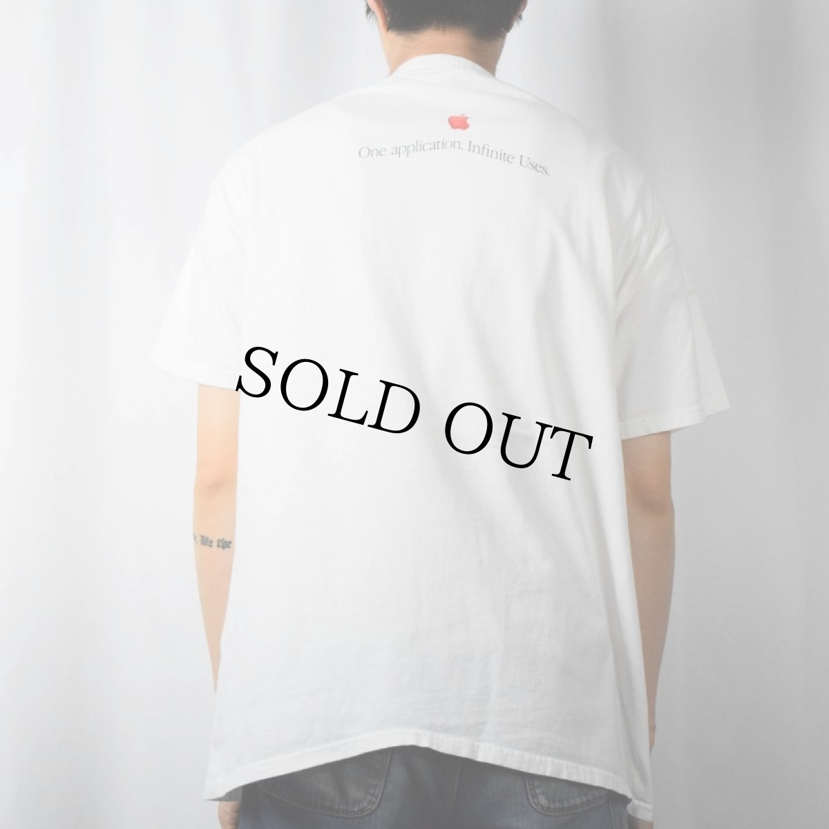 画像3: 2000's Apple Works 6 プリントTシャツ XL (3)