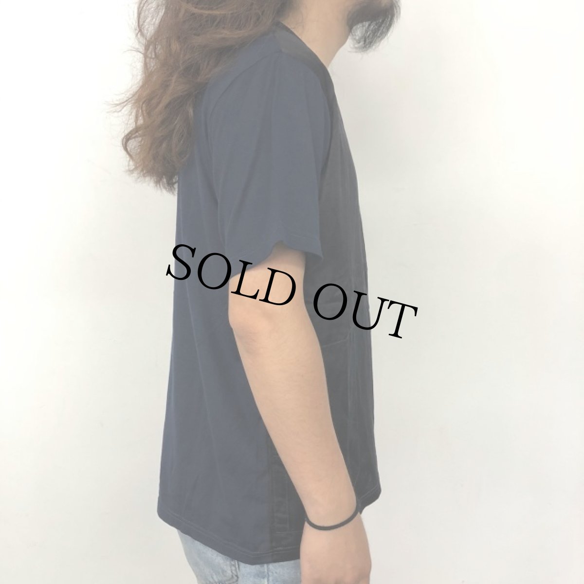 画像3: 【SALE】   Tougher "ONE BOX TEE SILK COTTON INDIGO" (3)