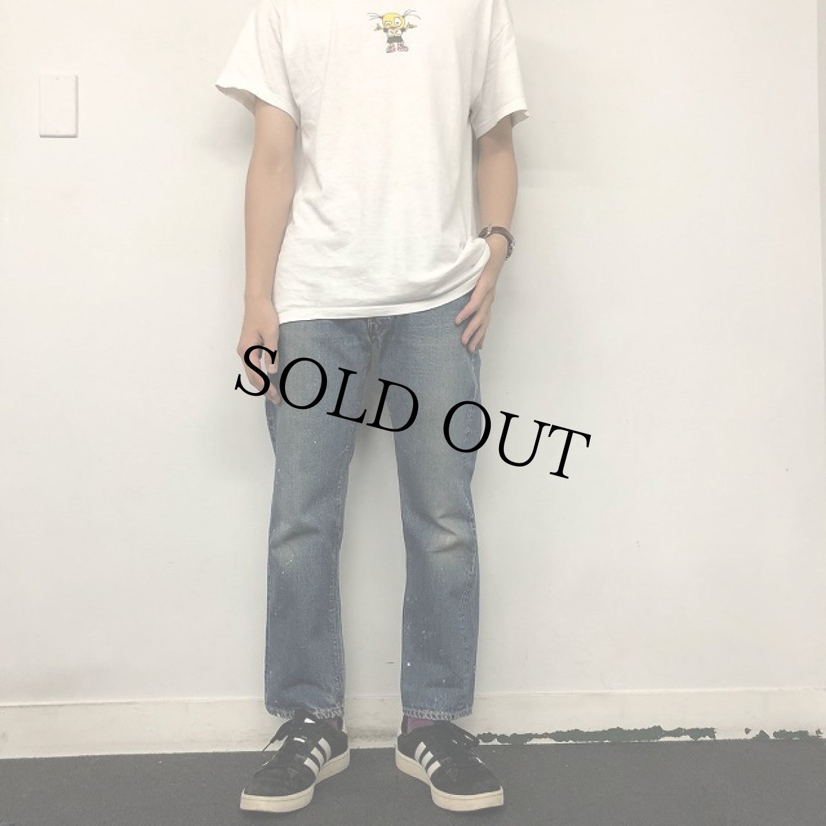 画像6: 60〜70's LEVI'S 501 BIGE デニムパンツ W29 (6)