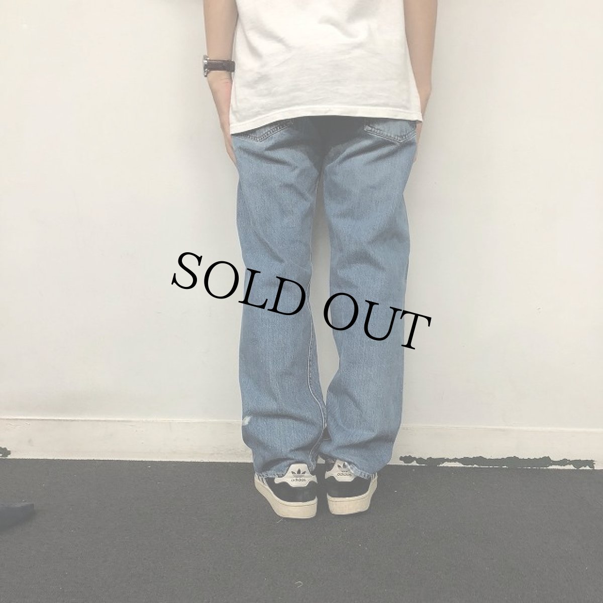 画像5: 60〜70's LEVI'S 501 BIGE デニムパンツ W31 (5)