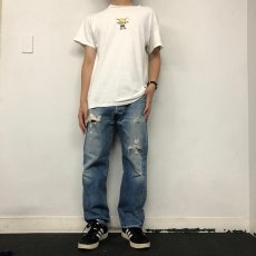 画像6: 60〜70's LEVI'S 501 BIGE デニムパンツ W31 (6)