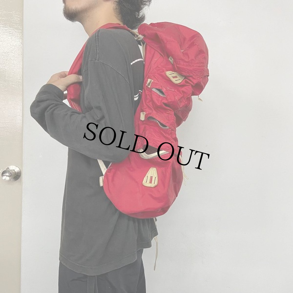 画像2: 70's GERRY USA製 ナイロンバックパック (2)