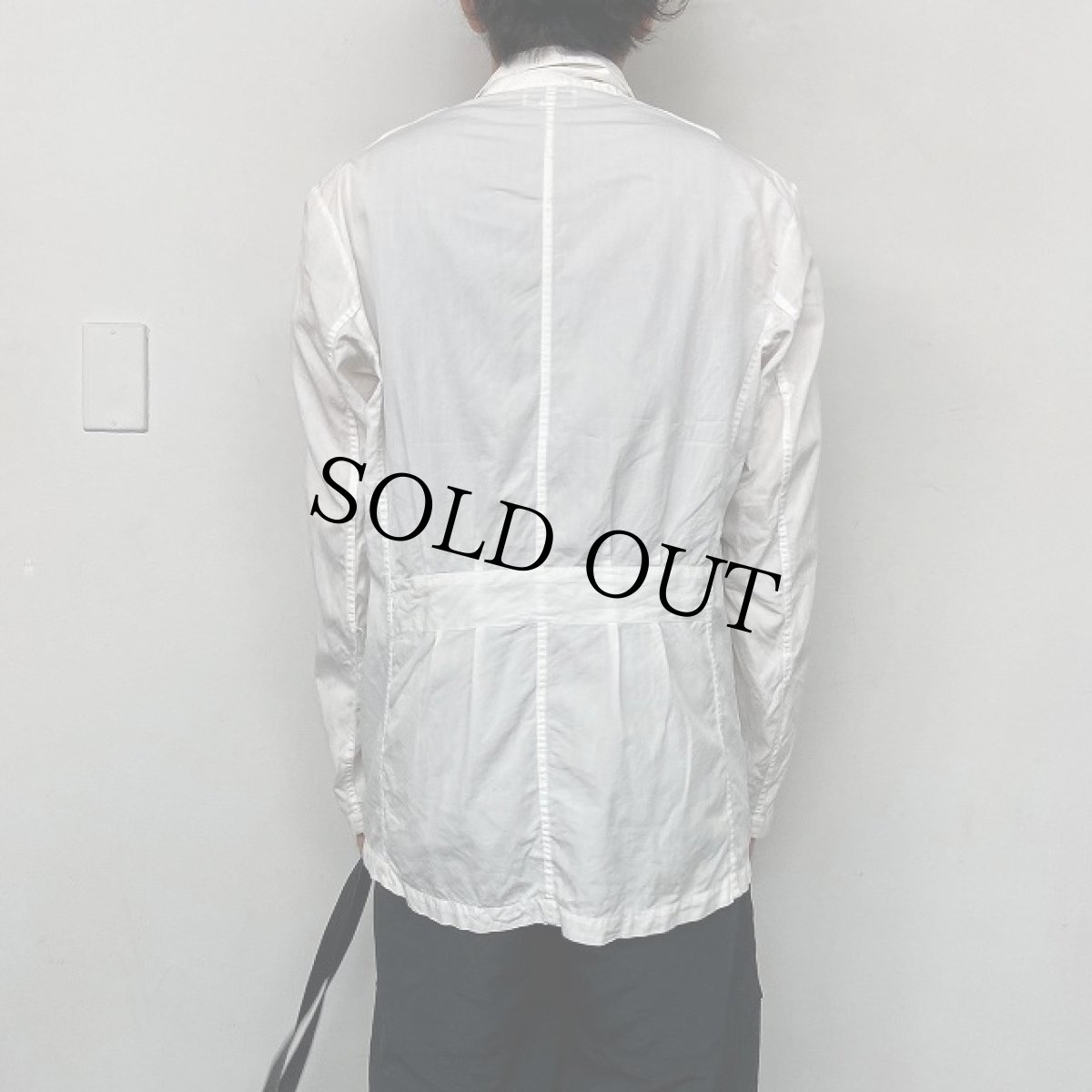 画像5: 60's Hollywood UNIFORM CO. ホワイトコットンジャケット 38 (5)