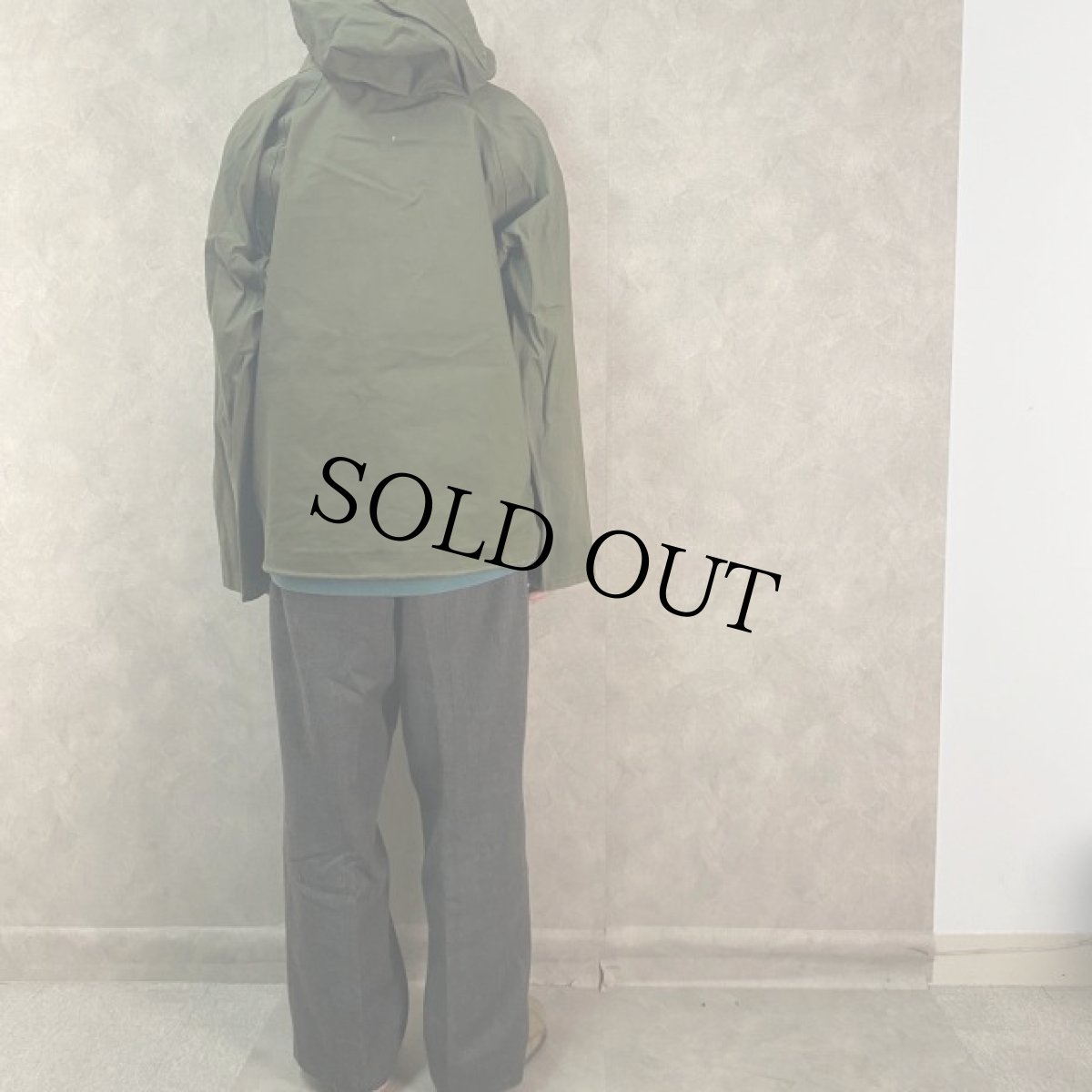 画像4: 60's U.S.NAVY デッキレインパーカー M (4)