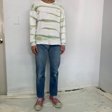 画像3: 70's LEVI'S 505 BIGE デニムパンツ 耳付き W28 (3)