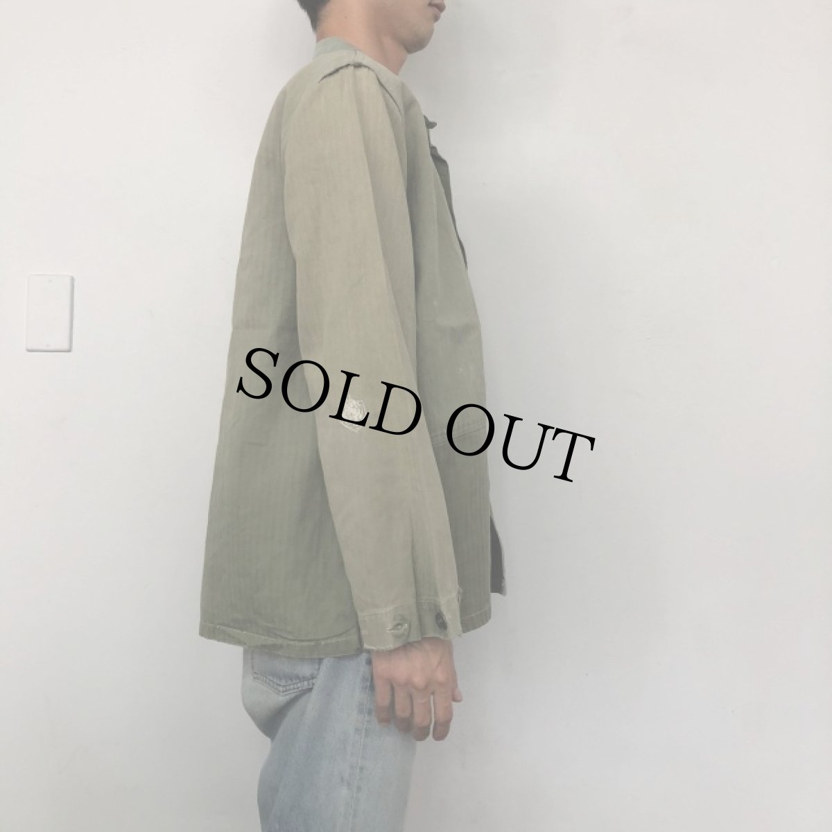 画像3: 40's USMC M-44 HBT Jacket (3)