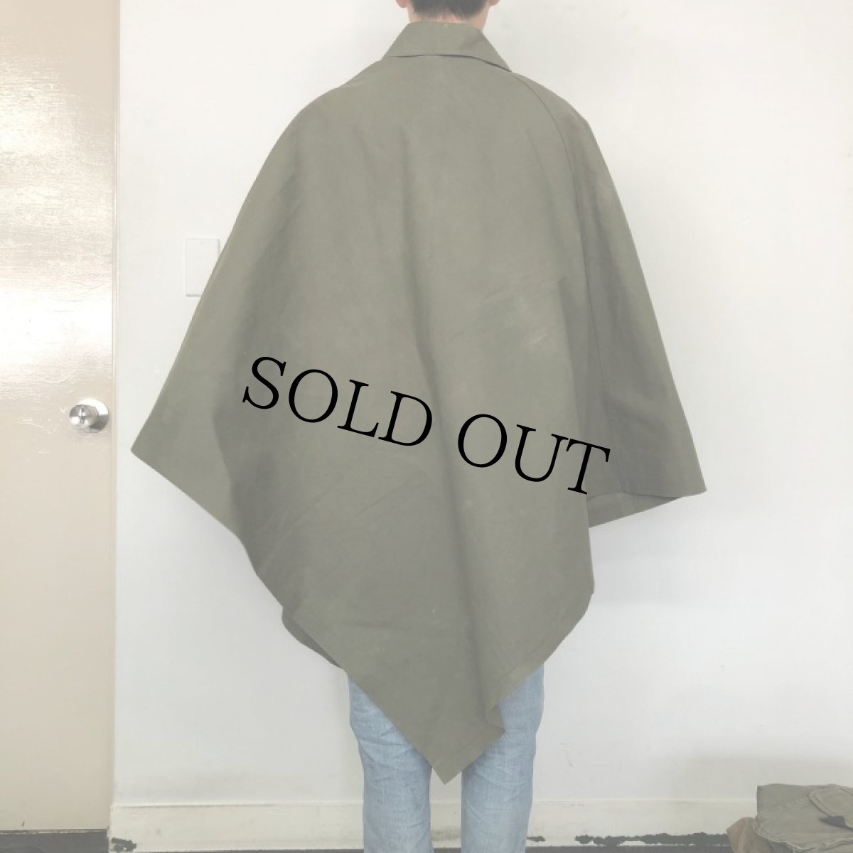 画像4: 70's オランダ軍 VOLHARDINGスナイパー ポンチョ (4)