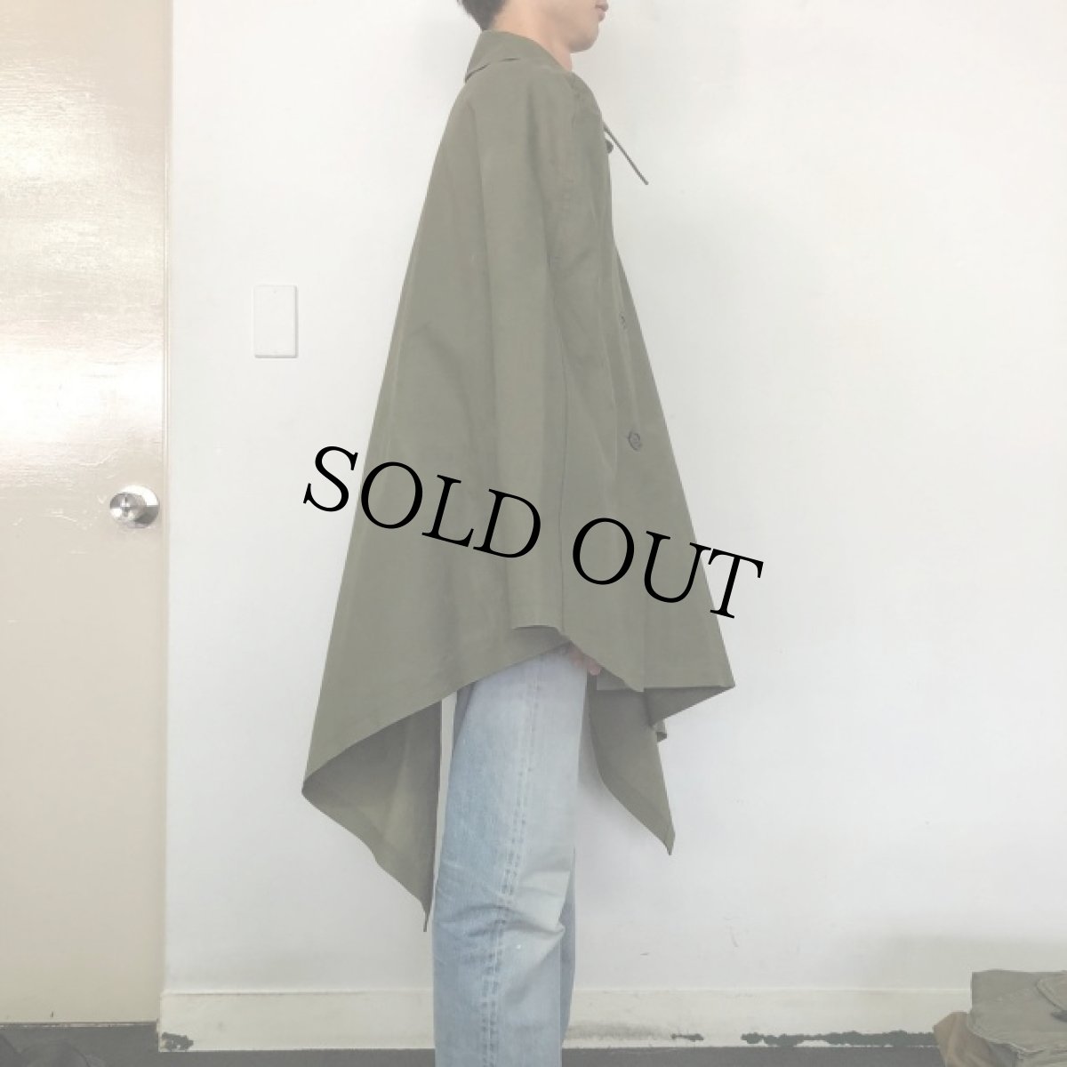 画像3: 70's オランダ軍 VOLHARDINGスナイパー ポンチョ (3)