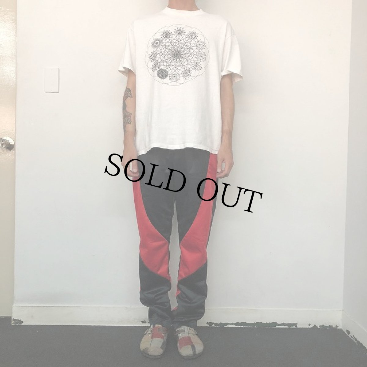 画像3: 80's NIKE 紺タグ "AIR JORDAN" トラックパンツ M (3)