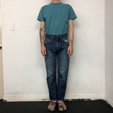 画像2: 60's LEVI'S 505-0217 BIGE TYPE デニムパンツ W31 (2)