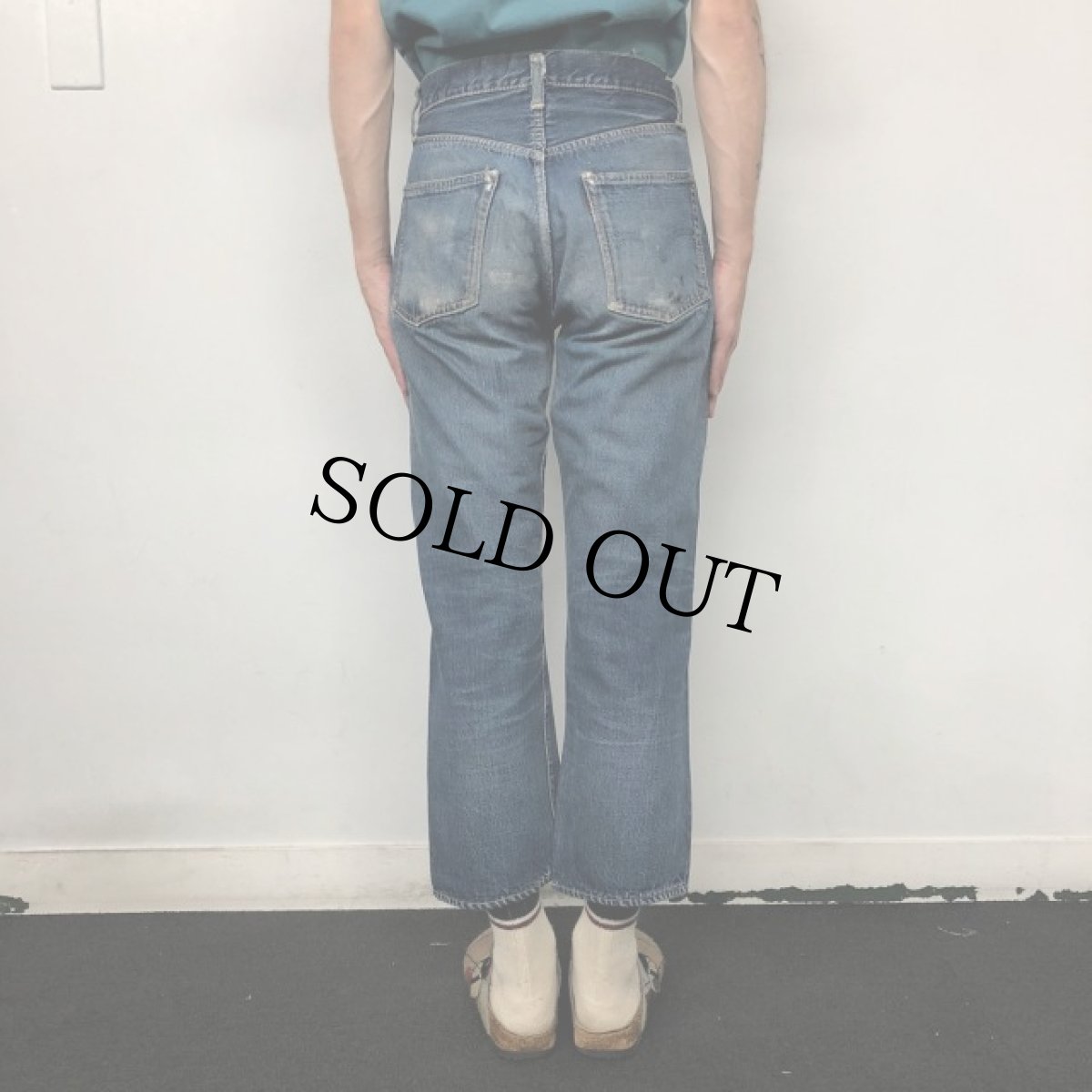 画像5: 60's LEVI'S 501 TYPE デニムパンツ W28 (5)