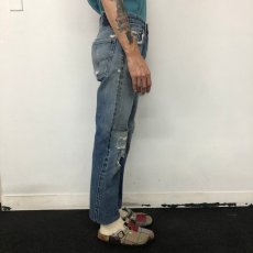 画像4: 60〜70's LEVI'S 501 BIGE デニムパンツ W30 (4)