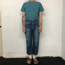 画像2: 60's LEVI'S 501 BIGE TYPE デニムパンツ W31 (2)