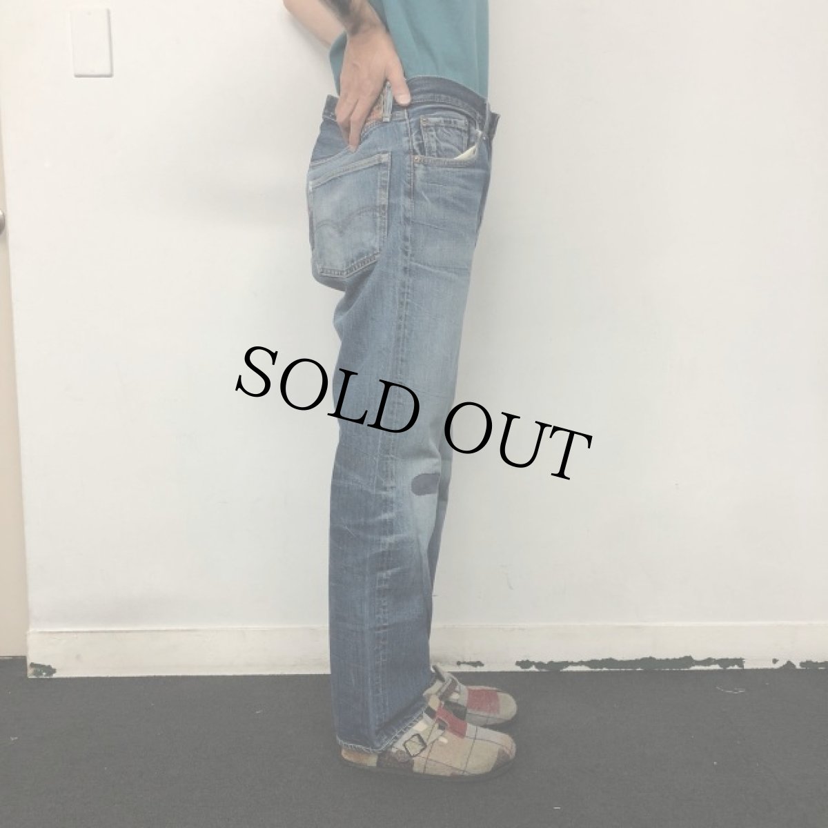 画像4: 60's LEVI'S 501 TYPE デニムパンツ W34 (4)