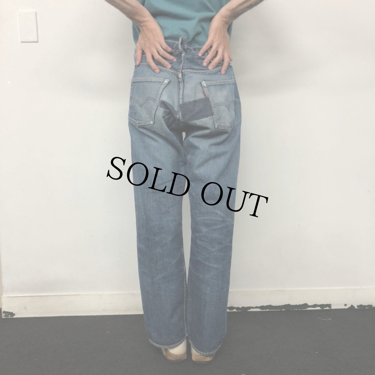 画像5: 60's LEVI'S 501 TYPE デニムパンツ W34 (5)