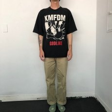 画像3: KMFDM インダストリアルバンドTシャツ XL (3)