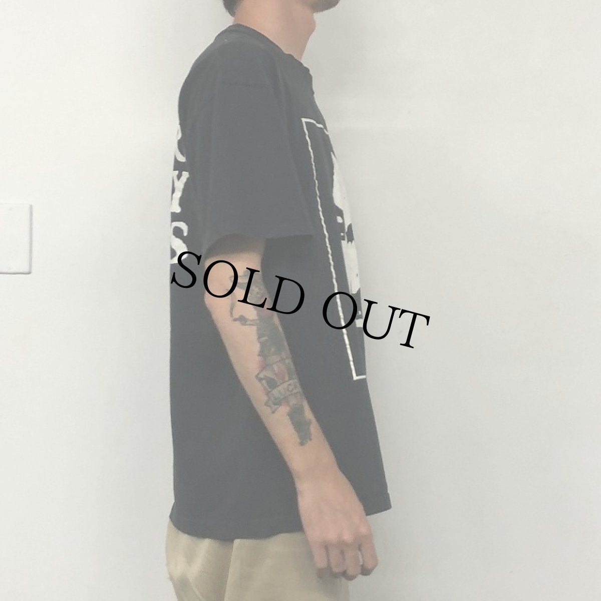 画像5: 90's チャールズ・マンソン USA製 "SUPPORT FAMILY VALUES" カルト指導者Tシャツ XL (5)