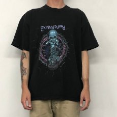 画像4: 90's SKINNY PUPPY USA製 インダストリアルバンドTシャツ XL (4)