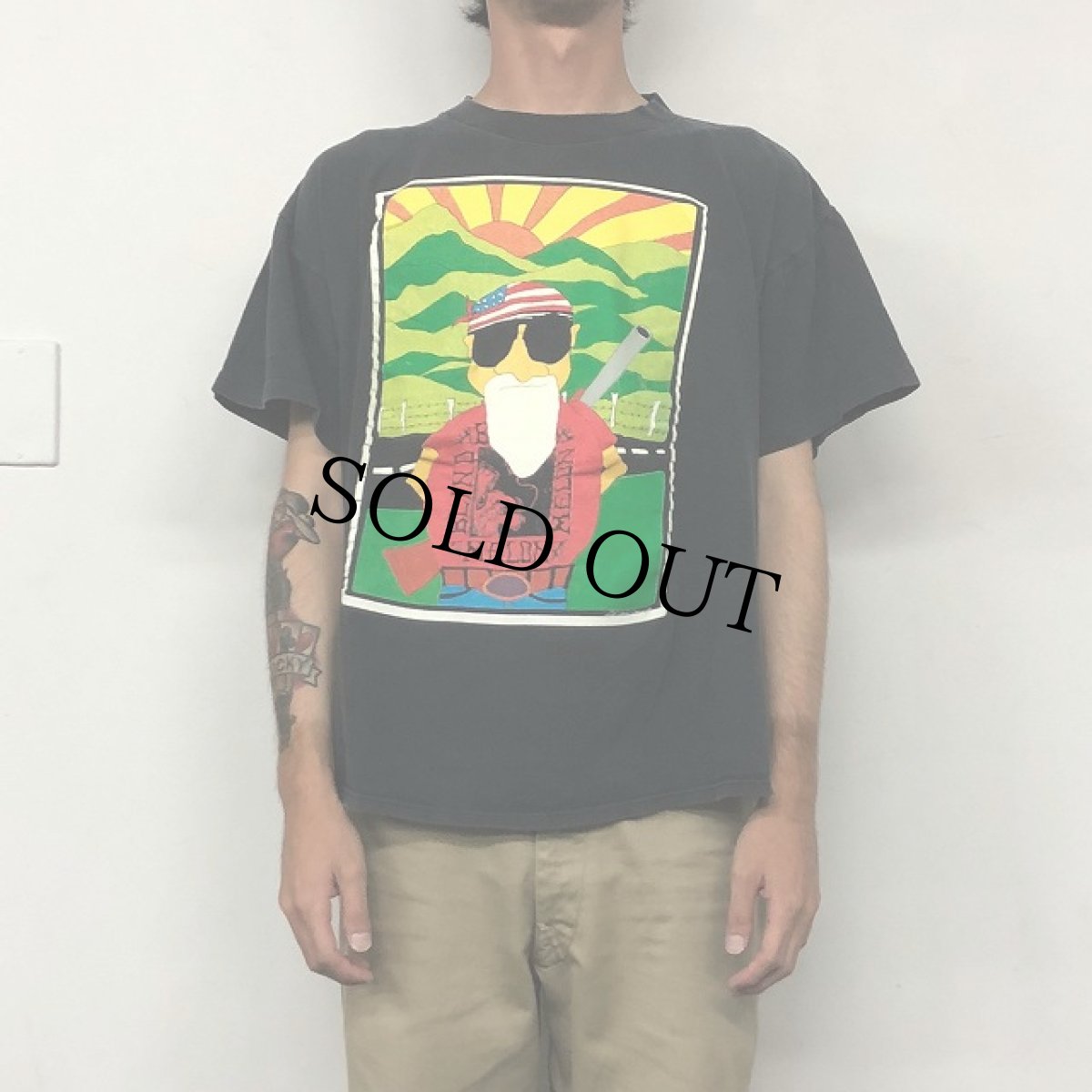 画像4: 90's BLIND MELON USA製 ロックバンド ツアーTシャツ XL (4)