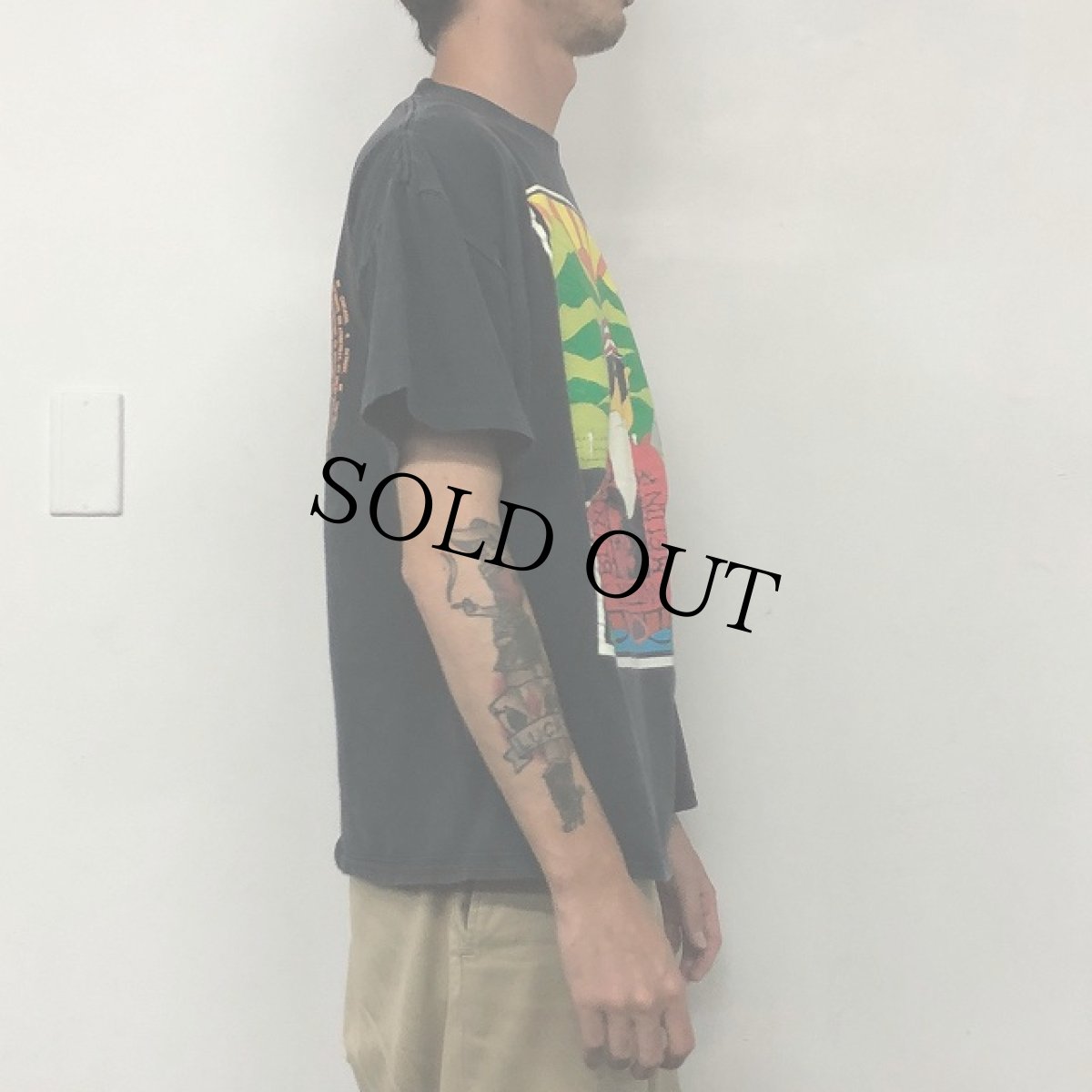 画像5: 90's BLIND MELON USA製 ロックバンド ツアーTシャツ XL (5)