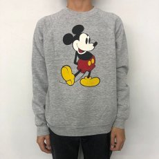 画像3: 80's DISNEY Mickey Mouse キャラクタースウェット XL (3)