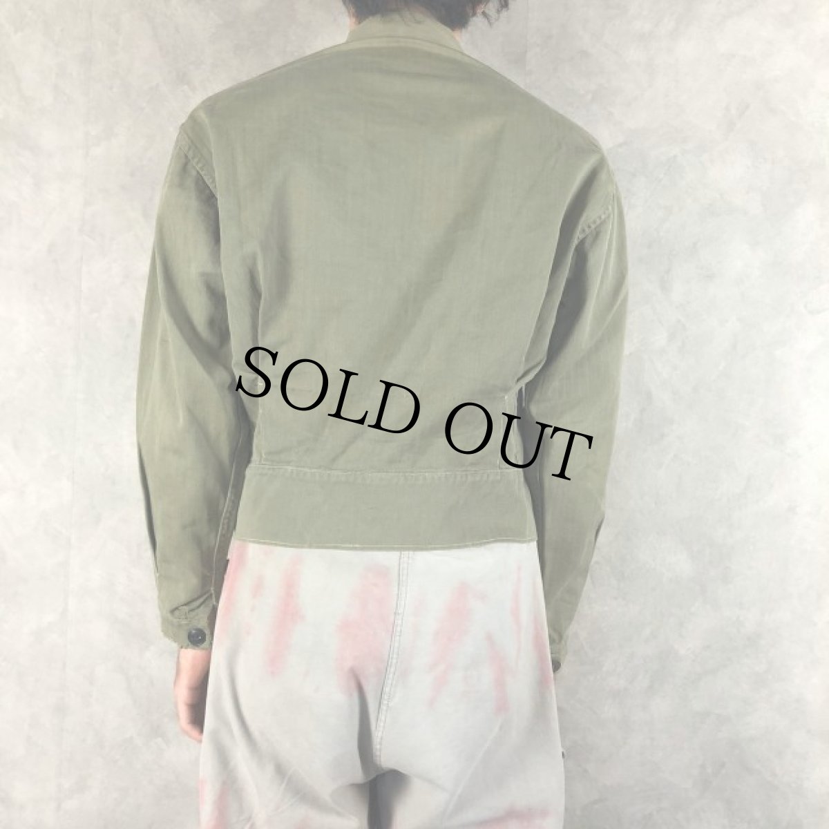 画像4: 40〜50's USMC HBT Jacket (4)