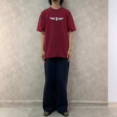 画像2: 90's NORTHWAVE ロゴプリント スノボ―ブランドTシャツ XL (2)