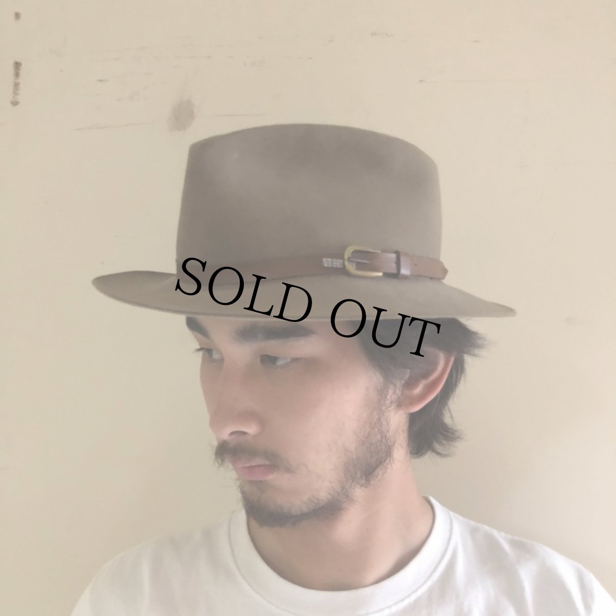 画像2: 60's L.L.BEAN×STETSON 筆記体タグ "MOOSE RIVER" フェルトハット (2)