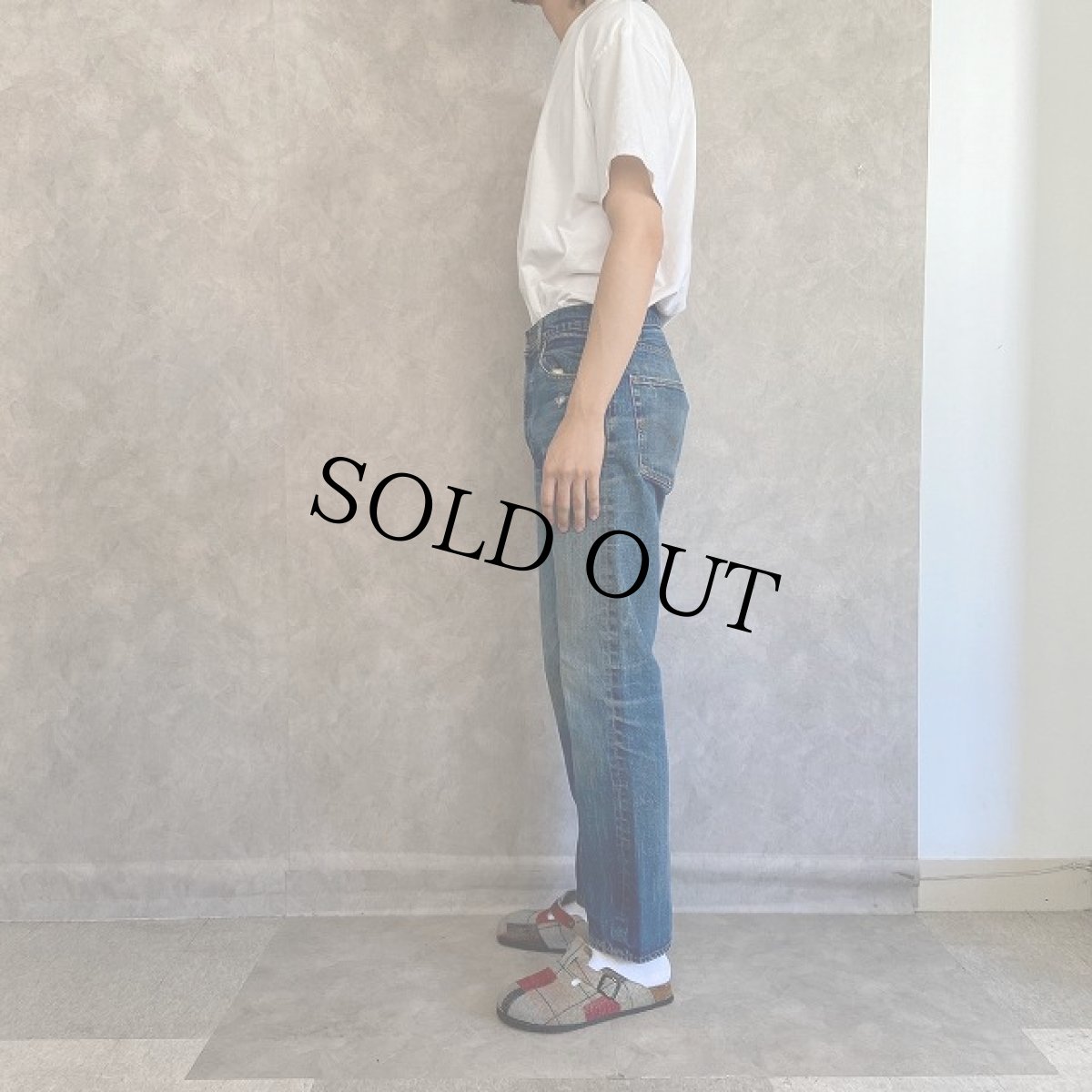 画像3: 70's Levi's 505-0217 66single デニムパンツ W31 (3)