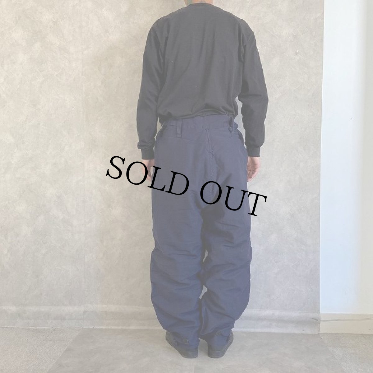 画像4: 50's ROYAL NAVY SUBMARINE TROUSERS W30-39 (4)