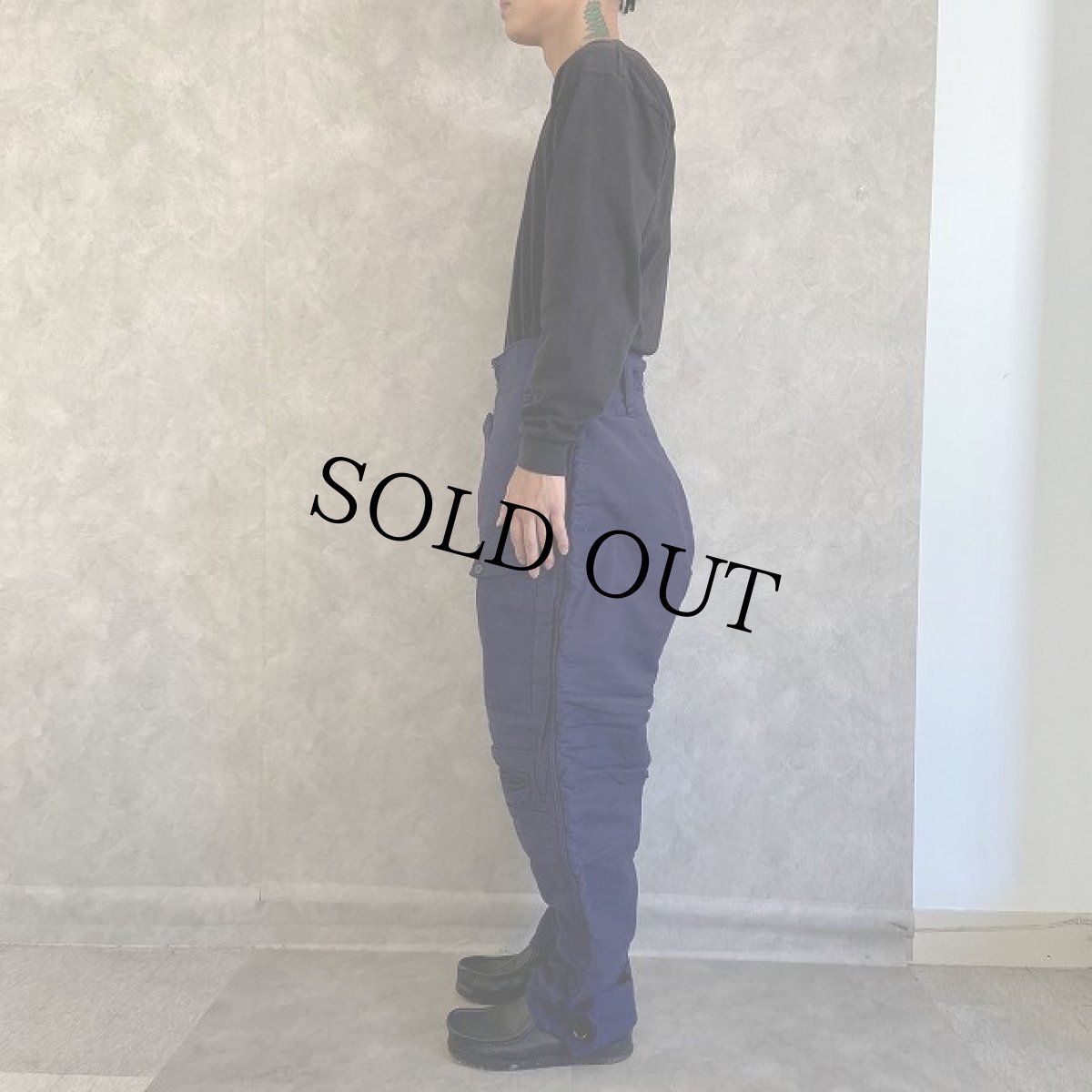 画像3: 50's ROYAL NAVY SUBMARINE TROUSERS W30-38 (3)