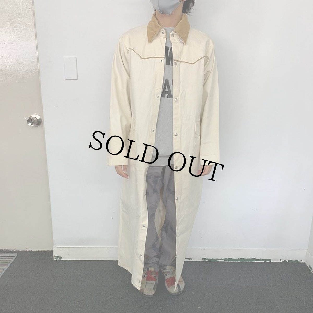 画像3: Trail Duster USA製 2WAY ダスターコート SMALL (3)