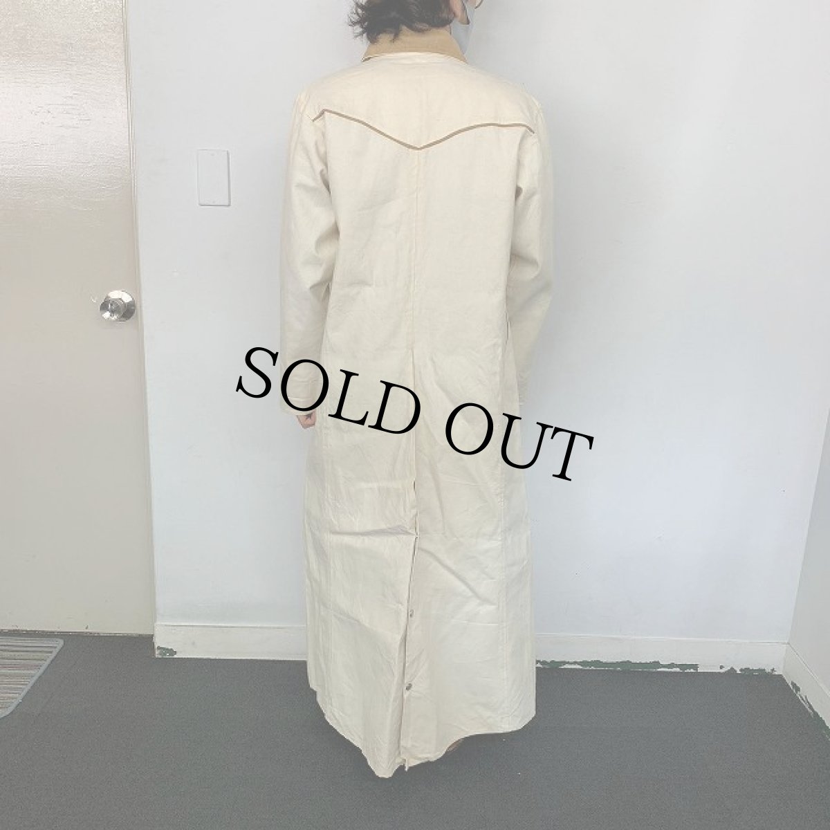 画像5: Trail Duster USA製 2WAY ダスターコート SMALL (5)