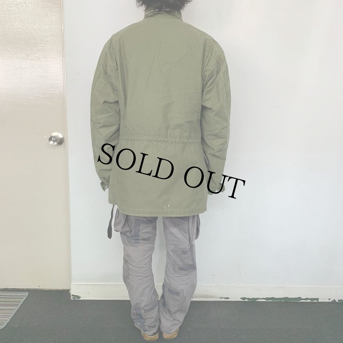 画像4: 60's US MILITARY M-65 フィールドジャケット 1st キルティングライナー付き LONG MEDIUM (4)