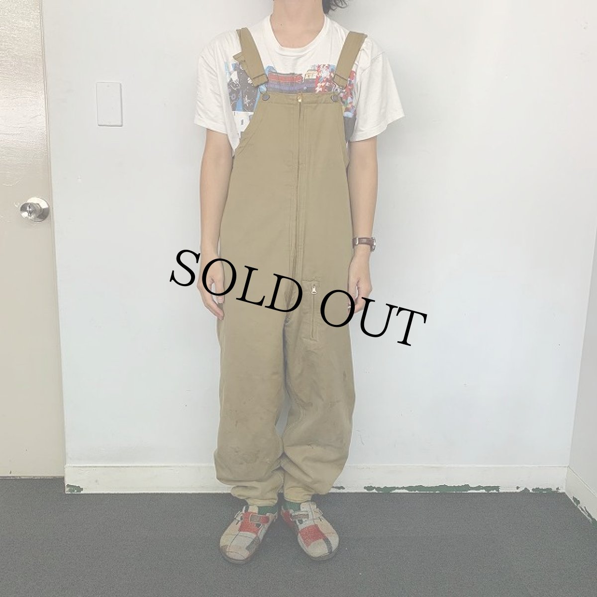 画像2: 40's U.S.ARMY タンカースパンツ 後期 (2)