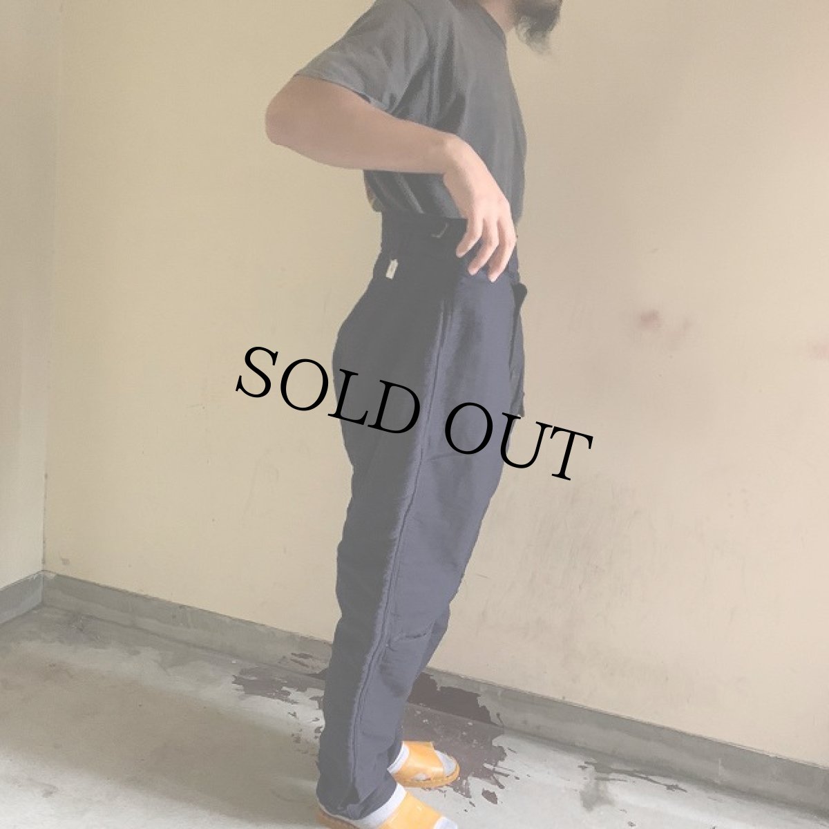 画像3: 50's ROYAL NAVY SUBMARINE TROUSERS W28-39 (3)