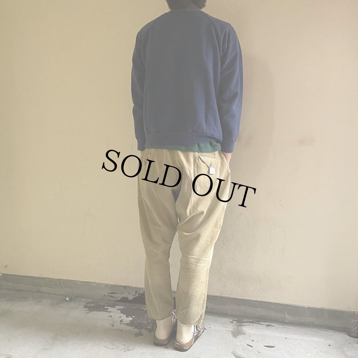 画像5: 〜30's "メタルボタン" Joppers Pants W33 (5)