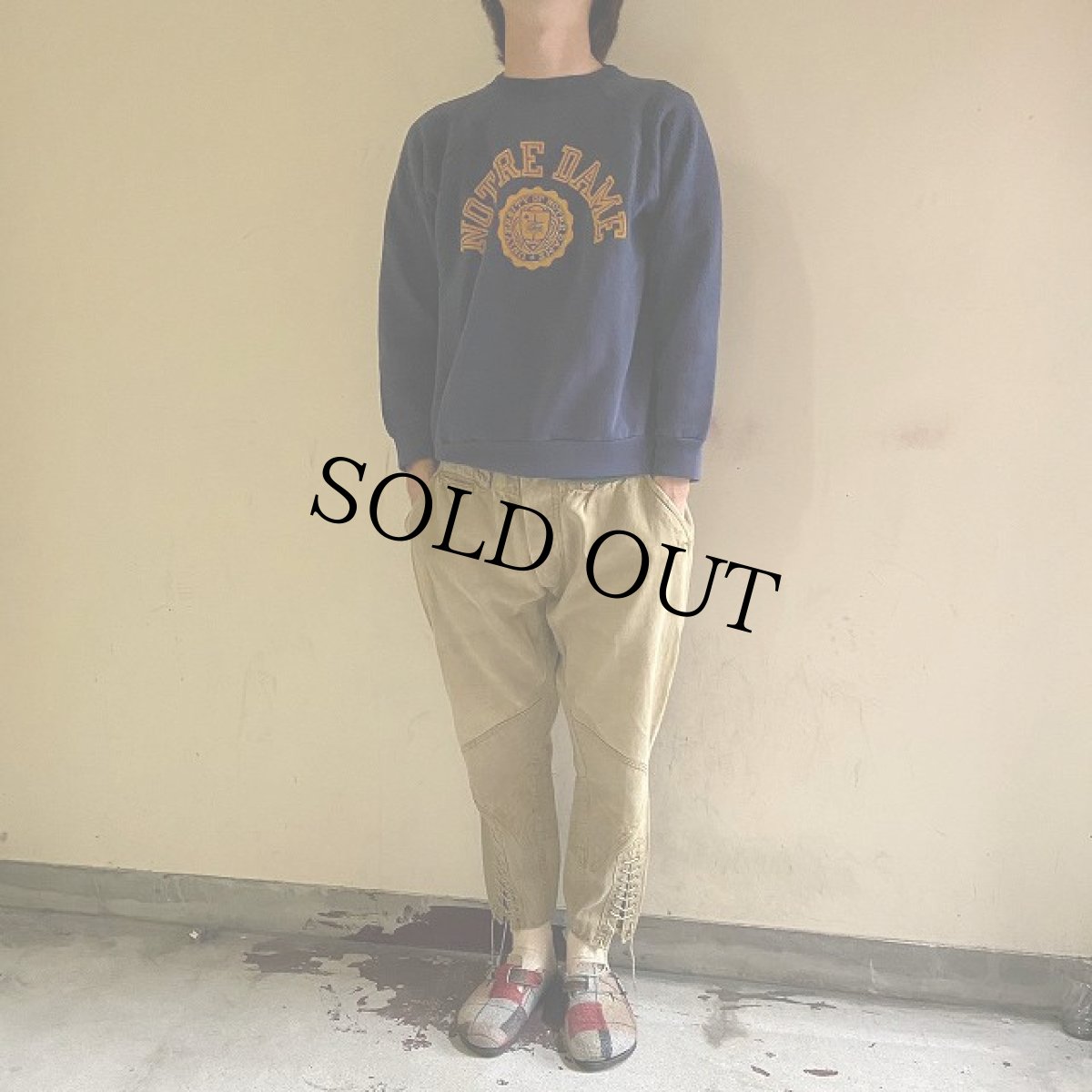 画像3: 〜30's "メタルボタン" Joppers Pants W33 (3)