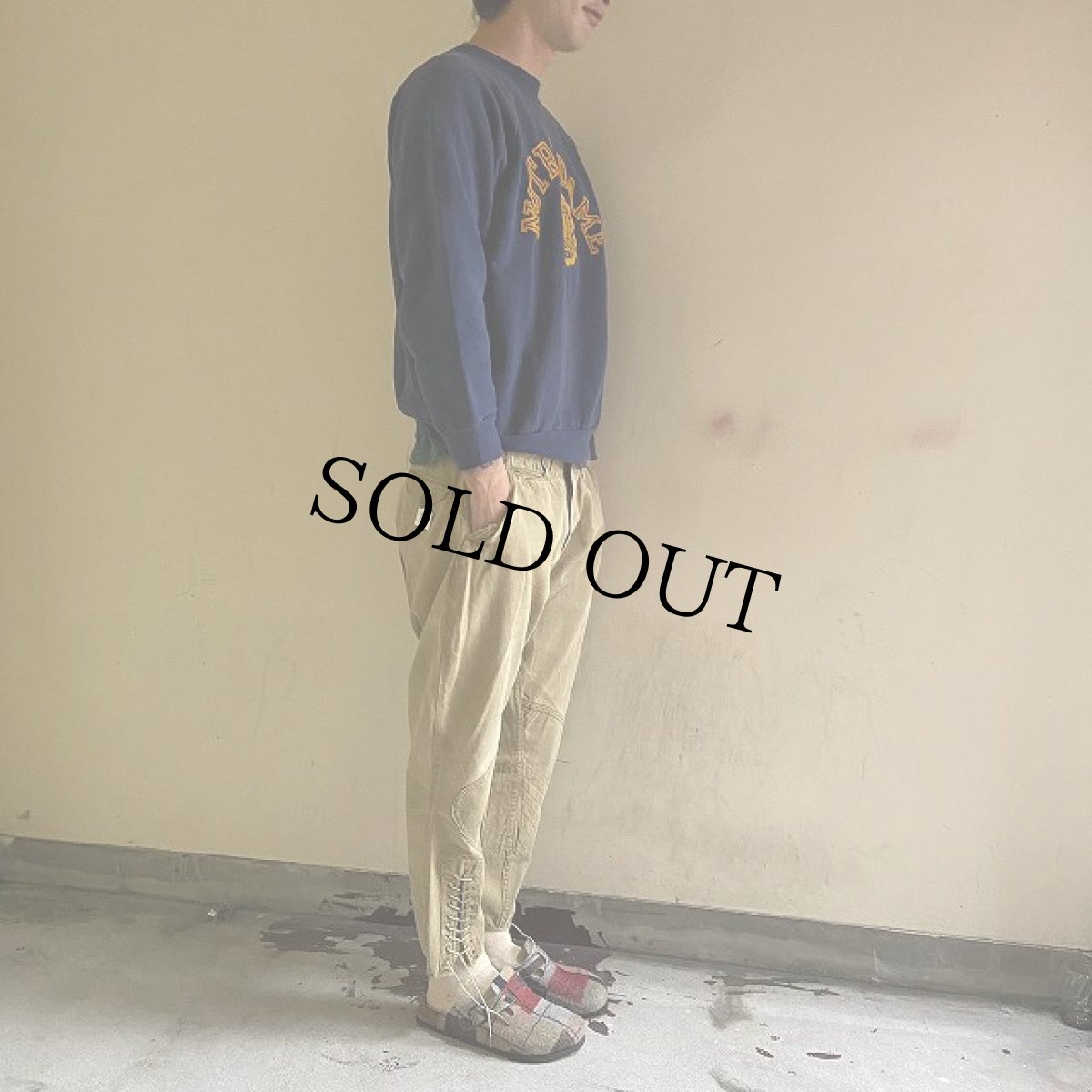 画像4: 〜30's "メタルボタン" Joppers Pants W33 (4)