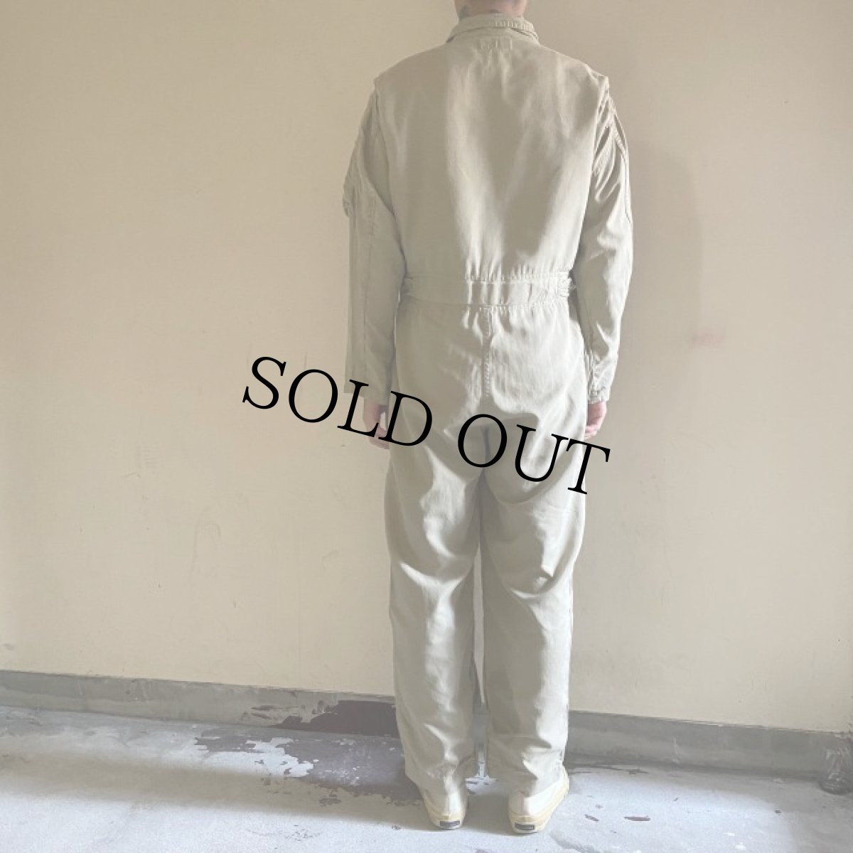 画像4: 50's BUAER-U.S.NAVY Summer Flying Coverall 40R (4)