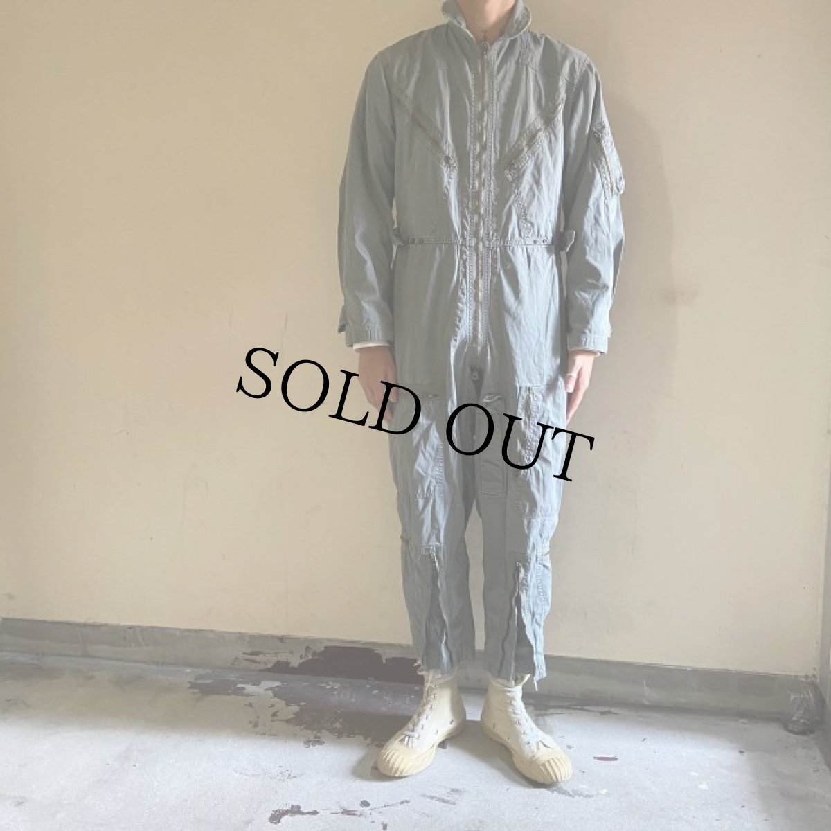 画像2: 60〜70's U.S.AF K-2B Flying Suit Coverall (2)