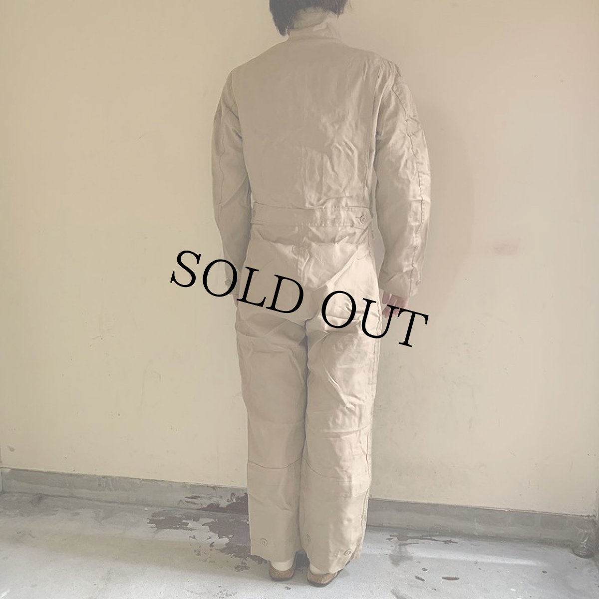 画像5: 50's BUAER-U.S.NAVY Summer Flying Coverall 38 LONG (5)