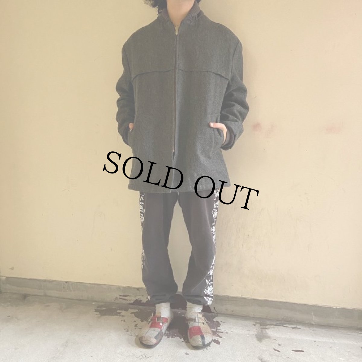 画像2: 【SALE】 60〜70's John Weitz USA製 ファラオコート 44 (2)