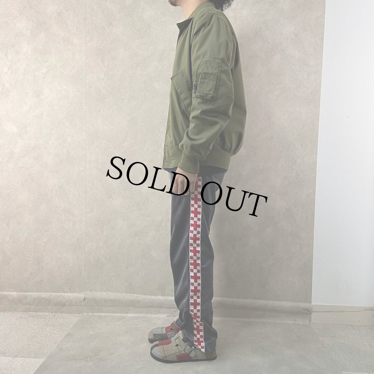 画像3: 90's U.S.ARMY ノ－メックス ヘリクルーフライトジャケット MEDIUM-LONG (3)