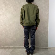 画像4: 90's U.S.ARMY ノ－メックス ヘリクルーフライトジャケット MEDIUM-LONG (4)