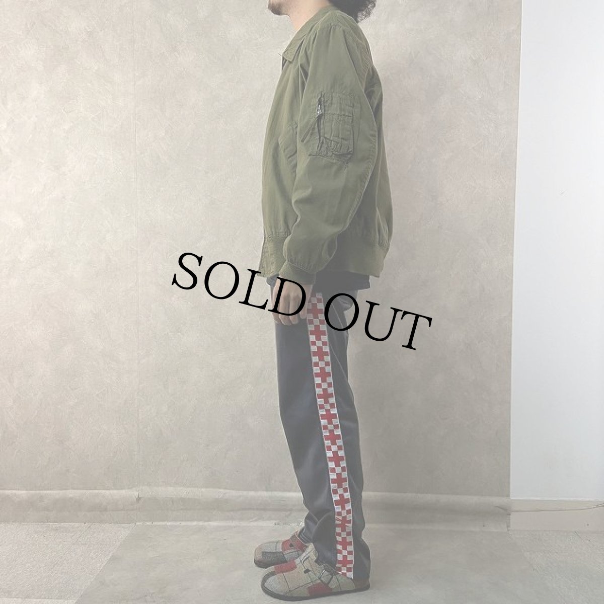 画像3: 90's U.S.ARMY ノ－メックス ヘリクルーフライトジャケット MEDIUM-LONG (3)